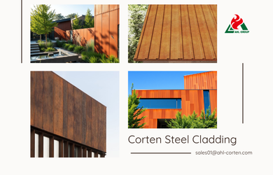 Corten Steel Cladding Panel